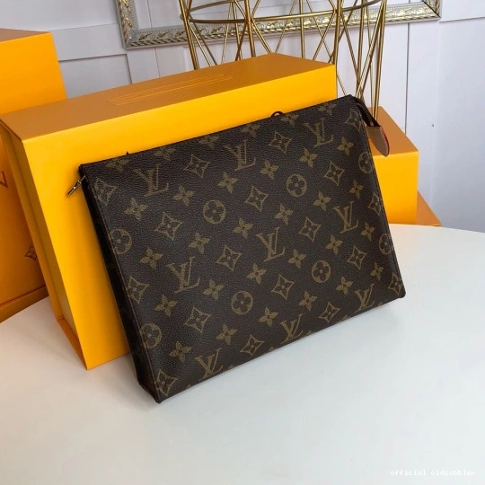 Official oldcobbler Louis 26 POUCH Vuitton TOILETRY 0715